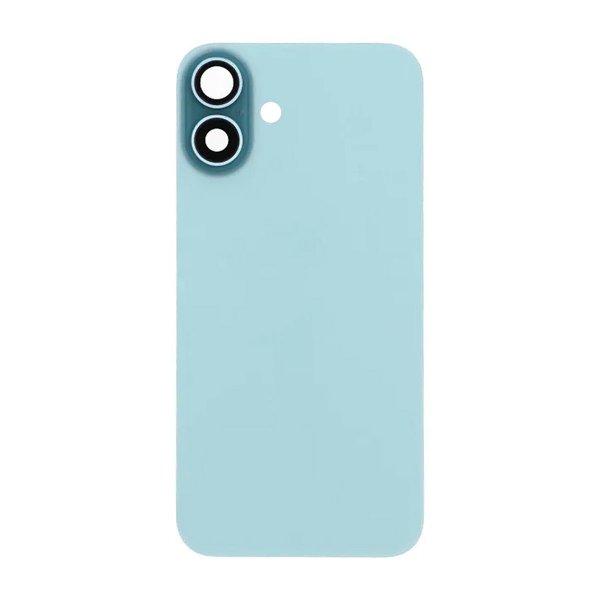 iPhone 16 Plus Baksida Glas med Magnet och Kameralins - Grön