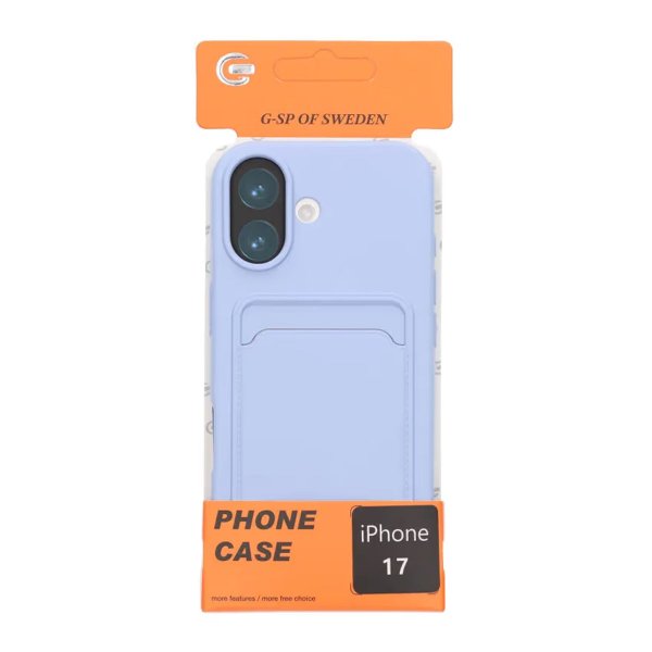 iPhone 17 Skal Korthållare Lila