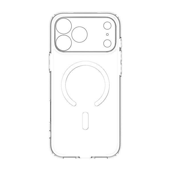Rvelon iPhone 17 Pro Max Skal MagSafe Transparent