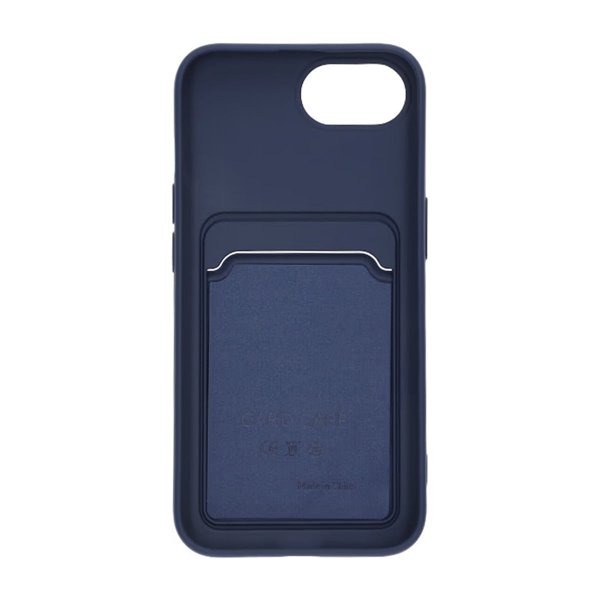 iPhone 16e/17e Skal Korthållare Blå
