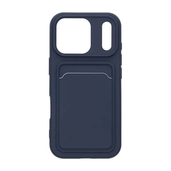 iPhone 17 Pro Skal Korthållare Blå