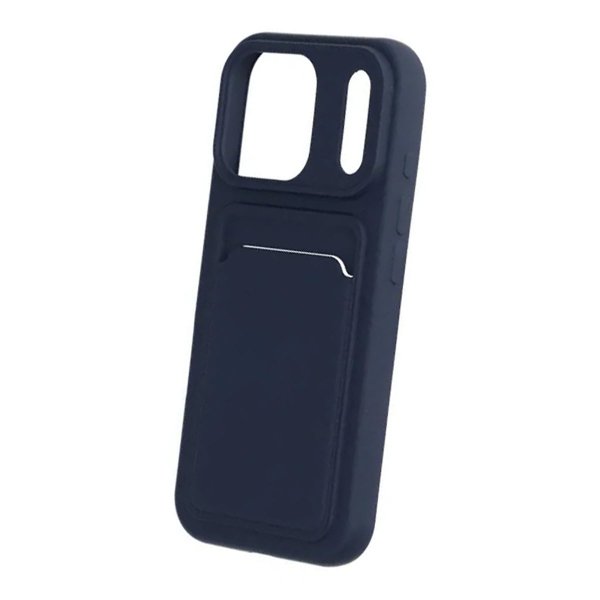 iPhone 17 Pro Skal Korthållare Blå
