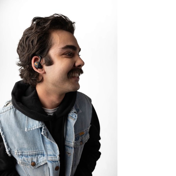 Skullcandy Trådlösa Hörlurar Push Play Svart Orange