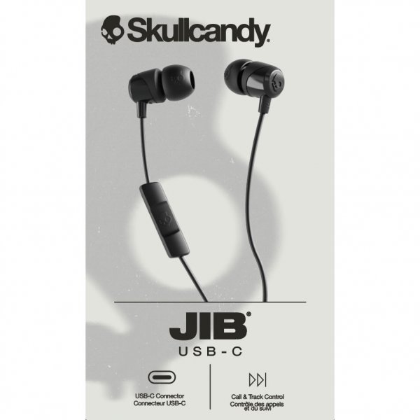 Skullcandy Trådade Hörlurar JIB USB-C True Black