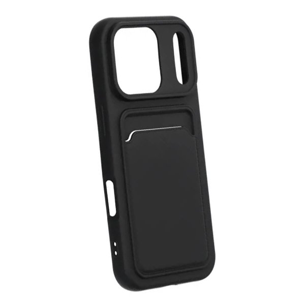 iPhone 17 Pro Skal Korthållare Svart