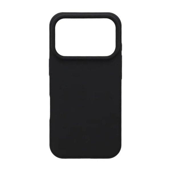 iPhone 17 Pro Skal Liquid Silicone Svart
