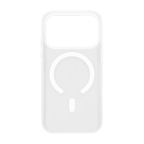 iPhone 17 Pro Max Skal Kamerasarg MagSafe Vit Transparent