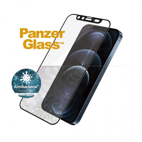 PanzerGlass iPhone 12 Pro Max Skärmskydd Edge-to-Edge Camslider