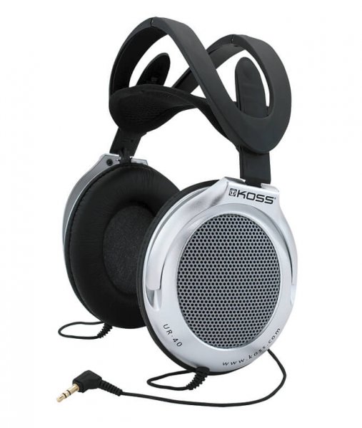 Koss Hörlurar UR40 Over Ear Silver