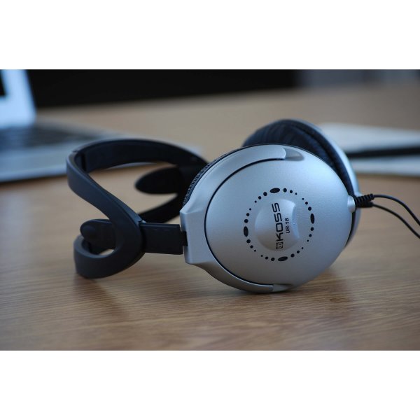 Koss Hörlurar UR18 Over Ear Silver