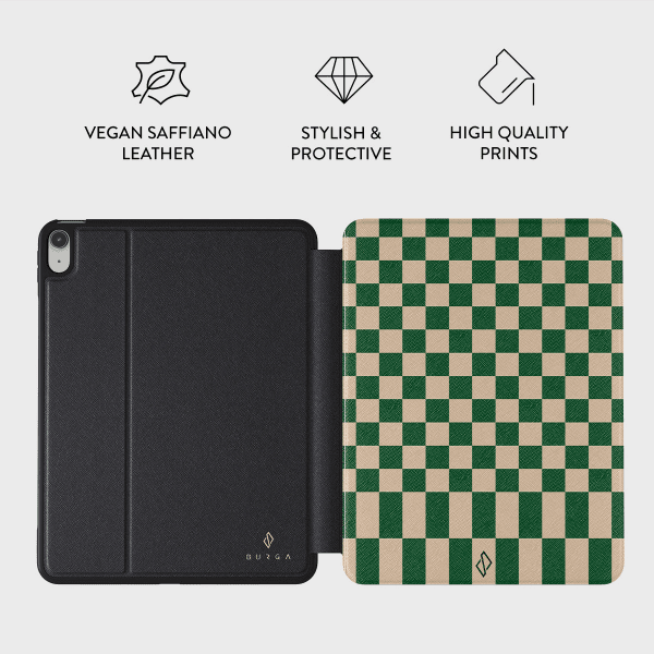 Burga iPad 10.9 (gen 10)/iPad 11 (A16) Fodral Folio Ivy League