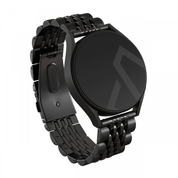 Burga Samsung Galaxy Watch 20mm Armband Metal Svart