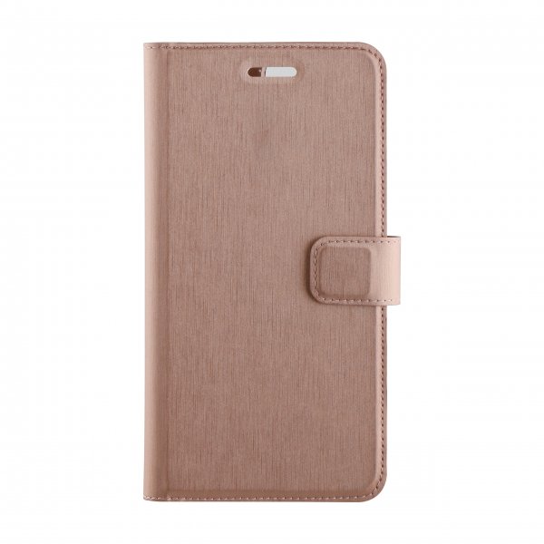 Vivanco iPhone 6/6S Plus/iPhone 7 Plus/iPhone 8 Plus Fodral Classic Wallet Roseguld