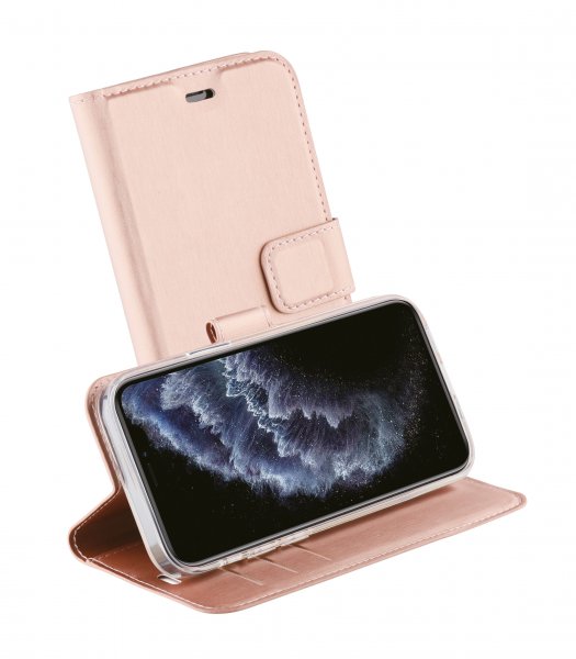 Vivanco iPhone 12 Pro Max Fodral Classic Wallet Roseguld