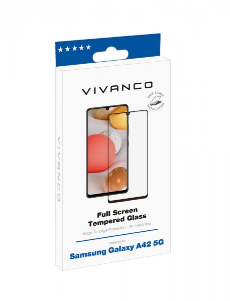 Vivanco Samsung Galaxy A42 5G Skärmskydd Full Screen