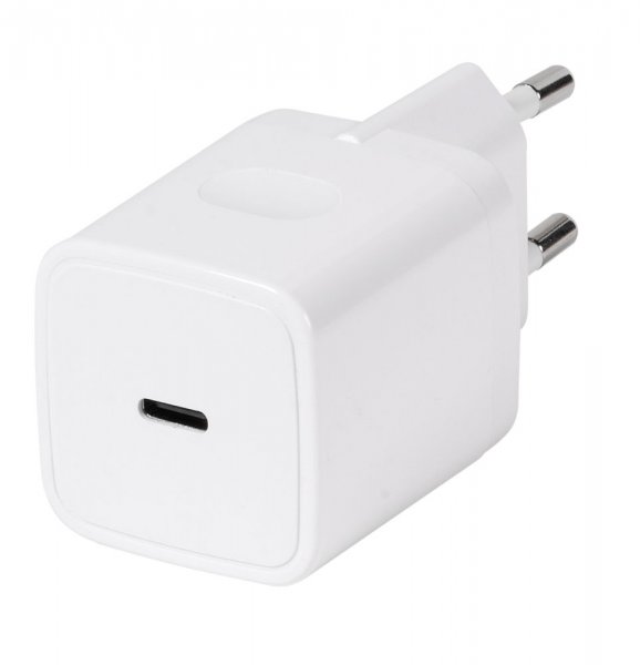 Vivanco Laddare med Kabel Super Fast Charger Set USB-C/Lightning 20W 1.2m Vit