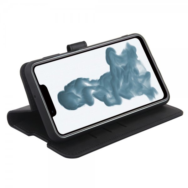 Vivanco iPhone 15 Plus Fodral Classic Wallet Svart
