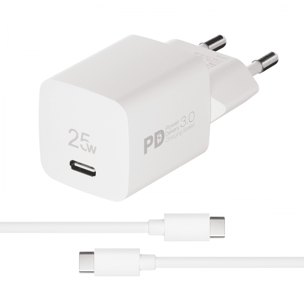 Vivanco Samsung Laddare med Kabel 25W Super Fast Charger Set