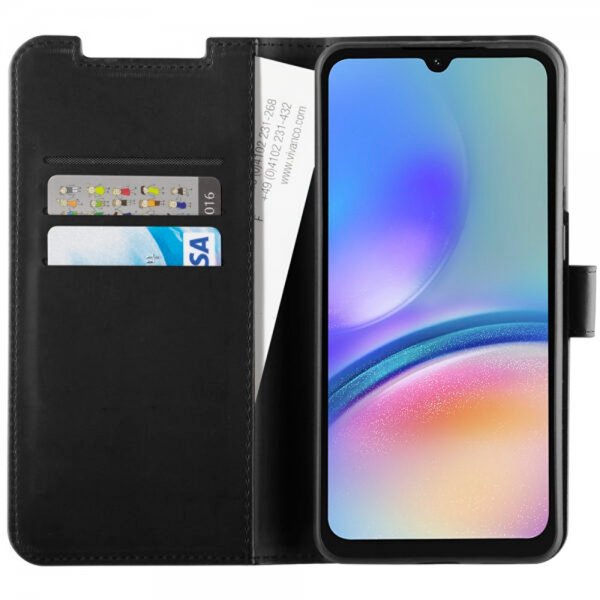 Vivanco Samsung Galaxy S24 FE Fodral Classic Wallet Svart