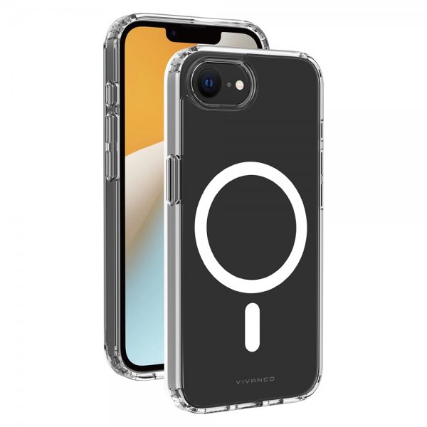 Vivanco iPhone 16e/17e Skal Mag Clear Transparent