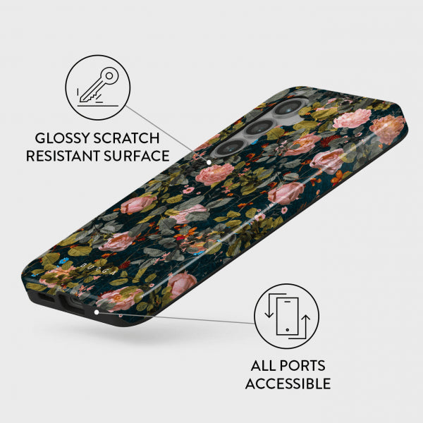 Burga Samsung Galaxy S24 Skal Tough Bloomy Garden