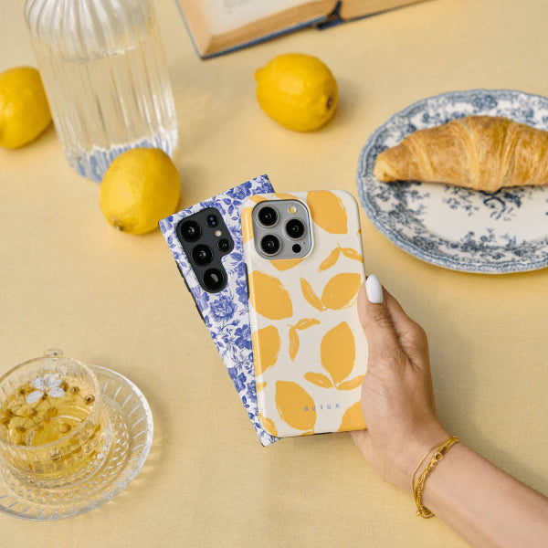 Burga Samsung Galaxy S24 Skal Tough Lemon Tart