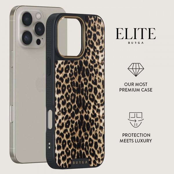 Burga iPhone 16 Plus Skal Elite Dark MagSafe Player