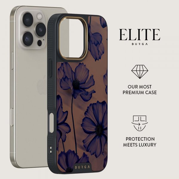 Burga iPhone 16 Pro Max Skal Elite Dark MagSafe Velvet Night