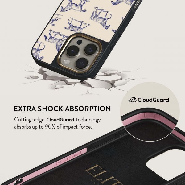 Burga iPhone 15 Plus Skal Elite Dark MagSafe Derby Race