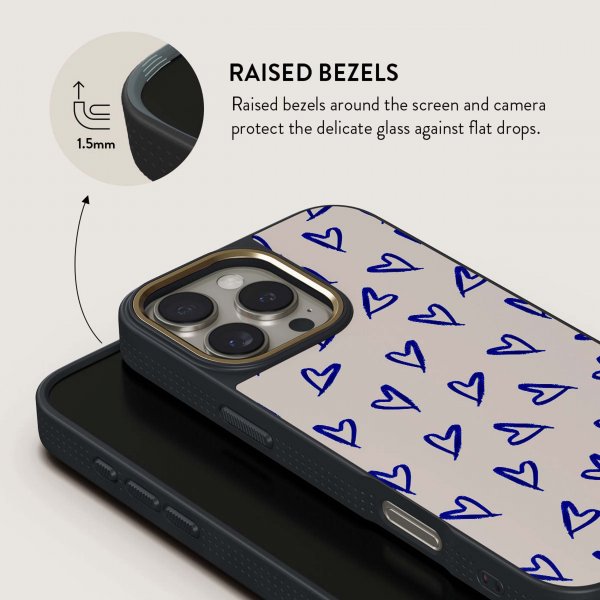 Burga iPhone 16 Pro Skal Elite Dark MagSafe Love Me Right