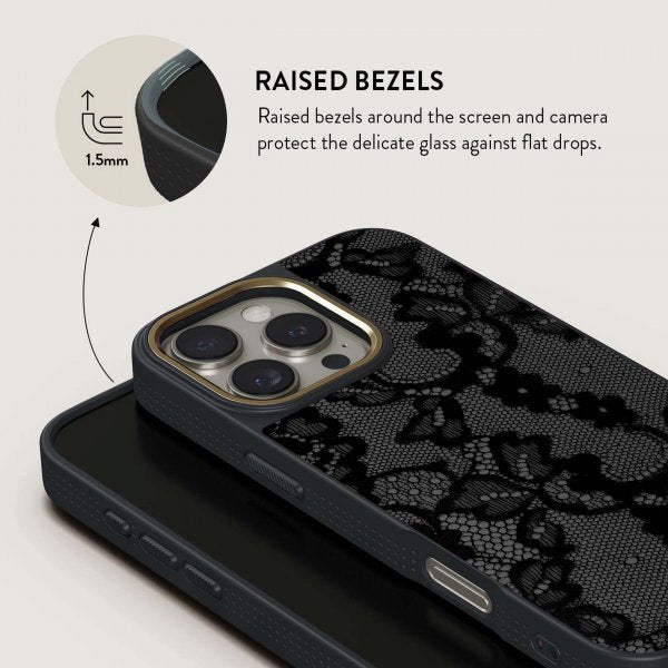 Burga iPhone 16 Pro Skal Elite Dark MagSafe Magnetic
