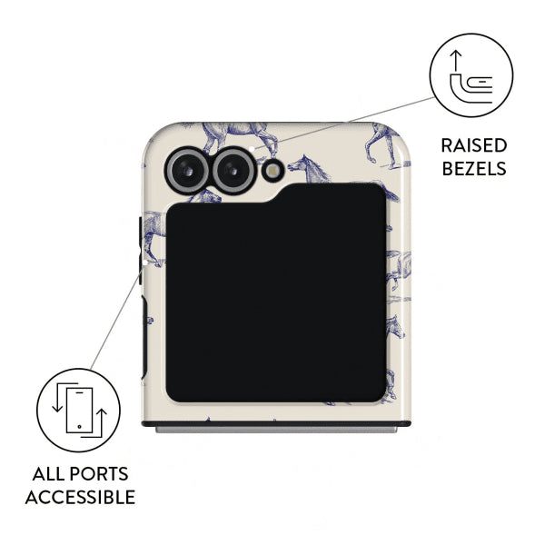 Burga Samsung Galaxy Z Flip 6 Skal Tough Derby Race