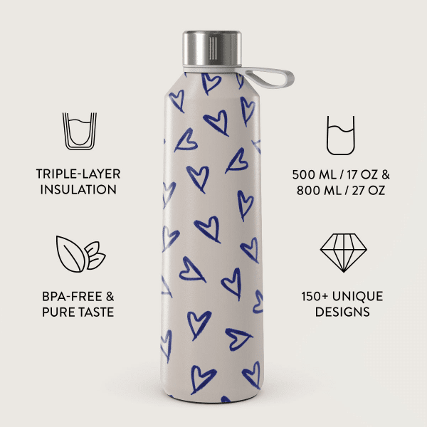 Burga Flaska Termos 800 ml Love Me Right