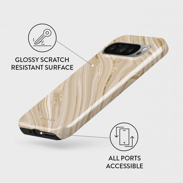 Burga Google Pixel 9/Pixel 9 Pro Skal Tough Full Glam