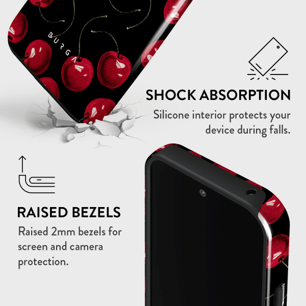 Burga Google Pixel 9 Pro XL Skal Tough Cherrybomb