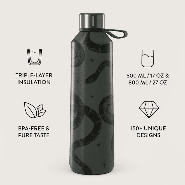 Burga Flaska Termos 800 ml Poison