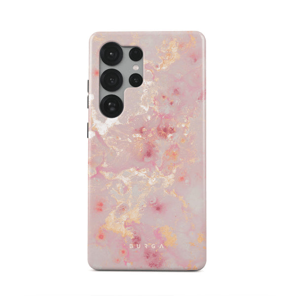 Burga Samsung Galaxy S25 Skal Tough Golden Coral