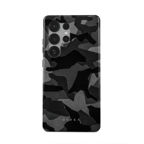Burga Samsung Galaxy S25 Ultra Skal Tough Night Black Camo