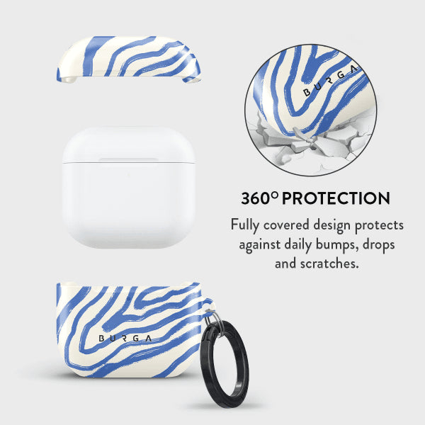 Burga AirPods 4 Skal Design Seven Seas