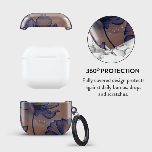 Burga AirPods 4 Skal Design Velvet Night