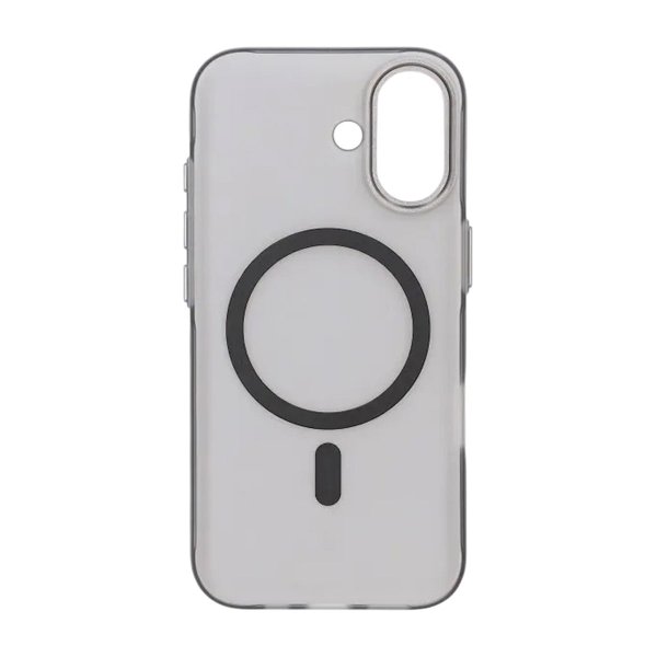 iPhone 17 Skal Kamerasarg MagSafe Transparent Svart