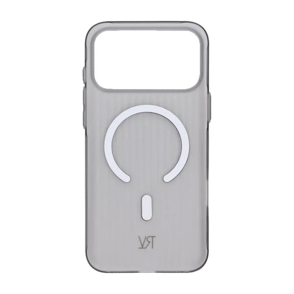 Rvelon iPhone 17 Pro Max Skal Korrugerad MagSafe Grå