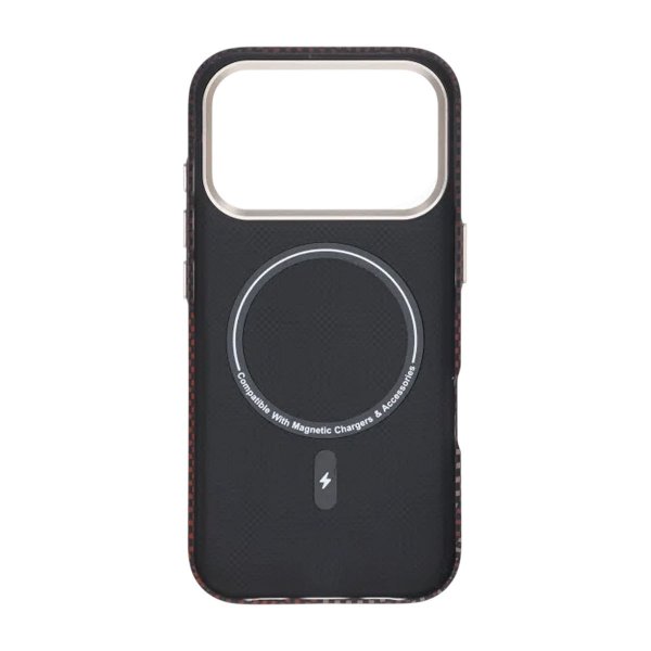 iPhone 17 Pro Max Skal Aramidfiber MagSafe Röd