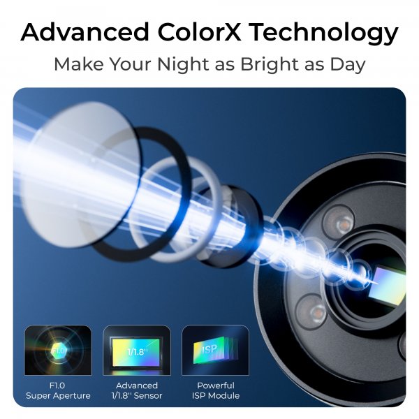 Reolink CX810 PoE-kamera Utomhus 4K ColorX Night Vision