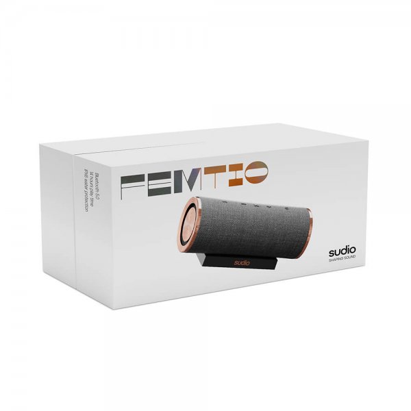 Sudio Högtalare FEMTIO Trådlös 2X10W IPX6 Antracit