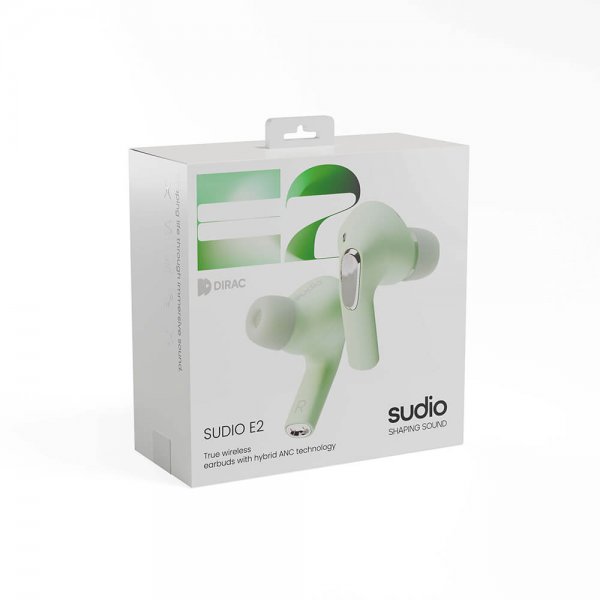 Sudio E2 Trådlösa Hörlurar In-Ear TWS ANC Jade
