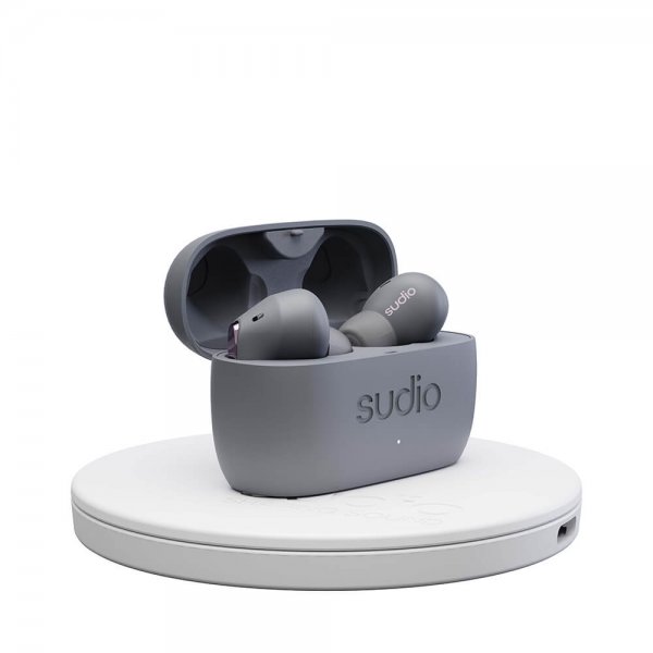 Sudio E2 Trådlösa Hörlurar In-Ear TWS ANC Slate Grey