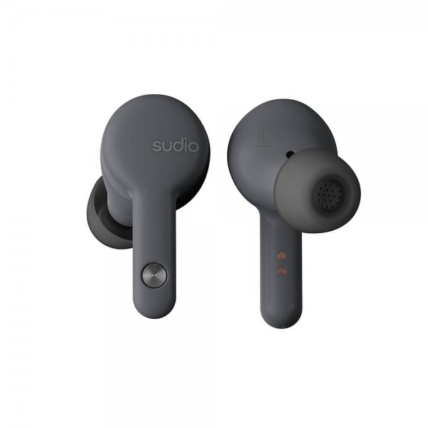 Sudio Hörlurar In-Ear A2 True Wireless ANC Antracit