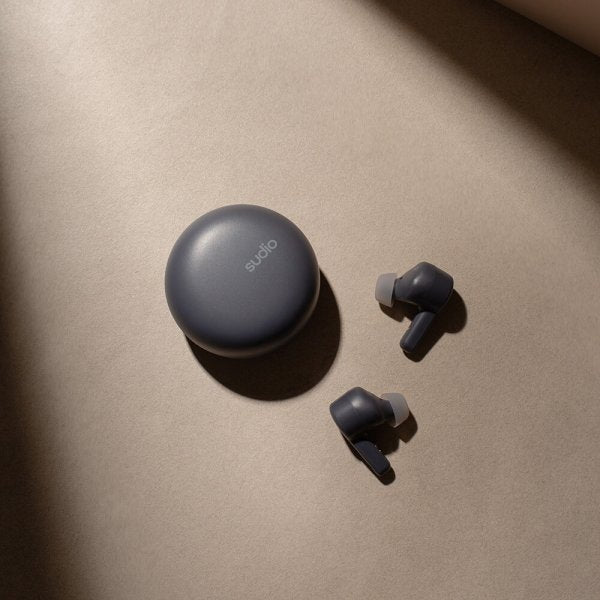 Sudio Hörlurar In-Ear A2 True Wireless ANC Antracit