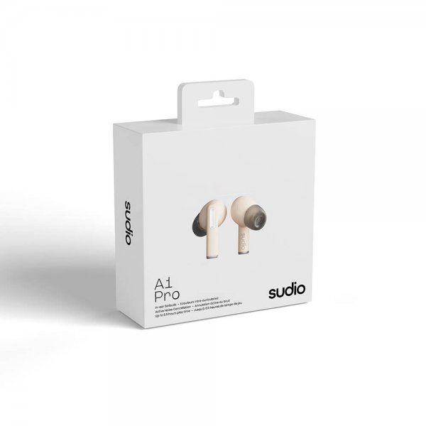 Sudio Hörlurar A1 Pro True Wireless ANC Sand